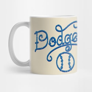 Vintage Dodgers Sailor Tattoo Mug